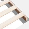 vidaXL Cadre de lit sans matelas blanc 90x190 cm