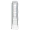 vidaXL Paniers &agrave; gabions arqu&eacute;s 10 pcs 400x30x120/140 cm Fer galvanis&eacute;