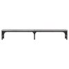 vidaXL Support de moniteur sonoma gris 105x23x15,5cm bois d'ing&eacute;nierie