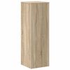 vidaXL Support pour plantes ch&ecirc;ne sonoma 33x33x100cm bois d'ing&eacute;nierie
