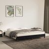vidaXL Cadre de lit sans matelas noir 180x200 cm velours
