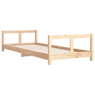 vidaXL Cadre de lit pour enfants 80x200 cm bois de pin massif