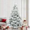 vidaXL Sapin de No&euml;l artificiel avec 300 LED Vert 240 cm PE et PVC