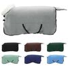 vidaXL Couverture &Eacute;quine Vert fonc&eacute; complet 155 cm Fleece polaire
