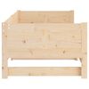 vidaXL Lit coulissant sans matelas bois de pin solide 2x(80x200) cm