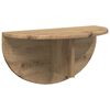 vidaXL &Eacute;tag&egrave;re Murale 2 pcs Ch&ecirc;ne artisanal 48 x 24 x 24 cm