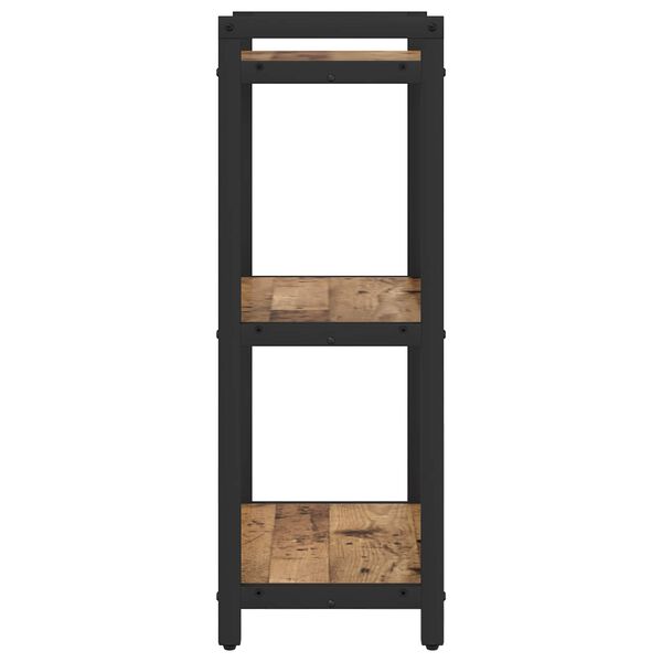 vidaXL &Eacute;tag&egrave;re Bois ancien 40 x 30 x 85 cm Bois d'ing&eacute;nierie