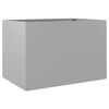vidaXL Jardini&egrave;re argent&eacute; 62x47x46 cm acier galvanis&eacute;