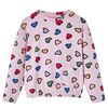 vidaXL Sweatshirt pour enfants rose 104