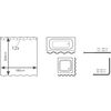 RIDDER Rideau de douche Bambus 180 x 200 cm