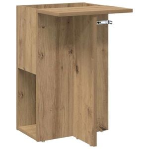vidaXL Table d'appoint Ch&ecirc;ne artisanal 35 x 40 x 55 cm