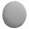 vidaXL Coussins de si&egrave;ge 2 pcs Gris nuage &Oslash;80 x 29 cm tissu