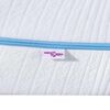 vidaXL Matelas Blanc 90 x 200 cm Tissu jacquard