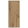 vidaXL Supports pour plantes 2 pcs ch&ecirc;ne artisanal bois d'ing&eacute;nierie