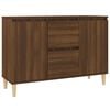 vidaXL Buffet Ch&ecirc;ne marron 101x35x70 cm Bois d'ing&eacute;nierie