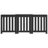 vidaXL Cache-Radiateur Ch&ecirc;ne noir 205 x 21,5 x 83,5 cm