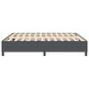 vidaXL Cadre de lit plateforme Gris fonc&eacute; 180 x 200 cm tissu