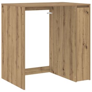vidaXL Armoire pour machine &agrave; laver Ch&ecirc;ne artisanal 87 x 60 x 89 cm