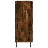 vidaXL Buffet ch&ecirc;ne fum&eacute; 69,5x34x90 cm bois d'ing&eacute;nierie