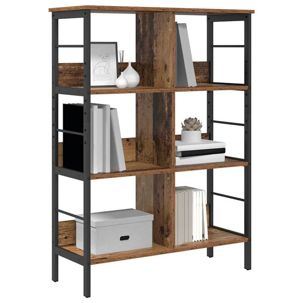 vidaXL &Eacute;tag&egrave;re Bois Ancien 82 x 32 x 112 cm Bois d'ing&eacute;nierie