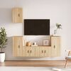 vidaXL Ensemble de meubles TV 5 pcs Ch&ecirc;ne sonoma Bois d'ing&eacute;nierie
