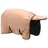 vidaXL Couverture &Eacute;quine Cappuccino 125 cm Polyester