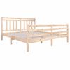 vidaXL Cadre de lit sans matelas bois massif