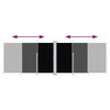 vidaXL Auvent latéral rétractable Noir 200x600 cm
