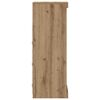 vidaXL Buffet LED Ch&ecirc;ne artisanal 41 x 37 x 100 cm Bois d'ing&eacute;nierie