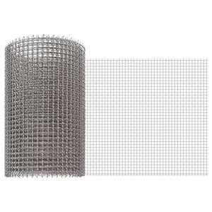 vidaXL &Eacute;cran en maille 20 x 1000 cm 3 Mesh Acier Inoxydable 201