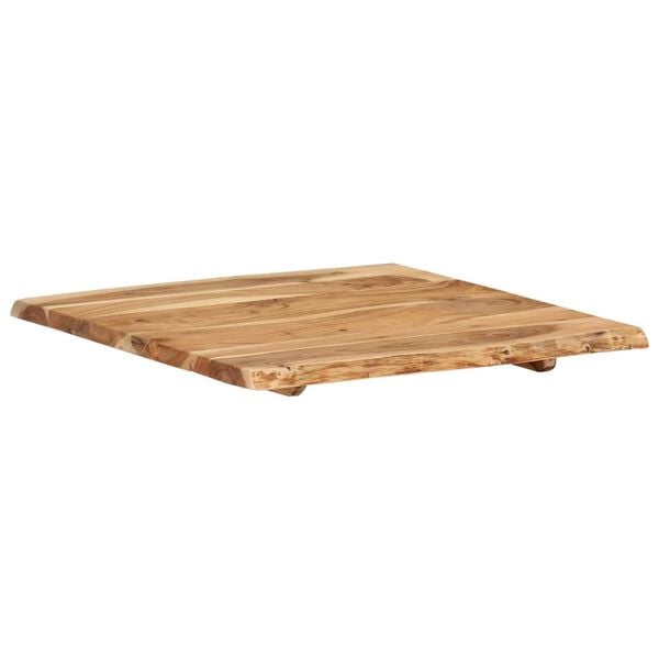 vidaXL Dessus de table Bois d'acacia massif 58x(50-60)x2,5 cm