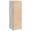 vidaXL Buffet haut sonoma gris 40x42,5x124 cm bois d'ing&eacute;nierie