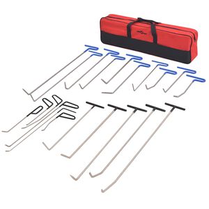 vidaXL Kit de d&eacute;bosselage sans peinture 21 pcs Acier inoxydable