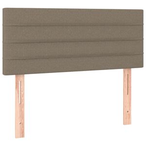 vidaXL T&ecirc;te de lit Taupe 80x5x78/88 cm Tissu
