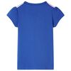 T-shirt pour enfants bleu cobalt 104