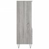 vidaXL Buffet haut Sonoma gris 40x36x110 cm Bois d'ing&eacute;nierie