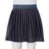 Jupe avec paillettes pour enfants bleu marine 92