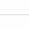 vidaXL Tige de placard 12 pcs Argent&eacute; 764 x 15 x 29 mm