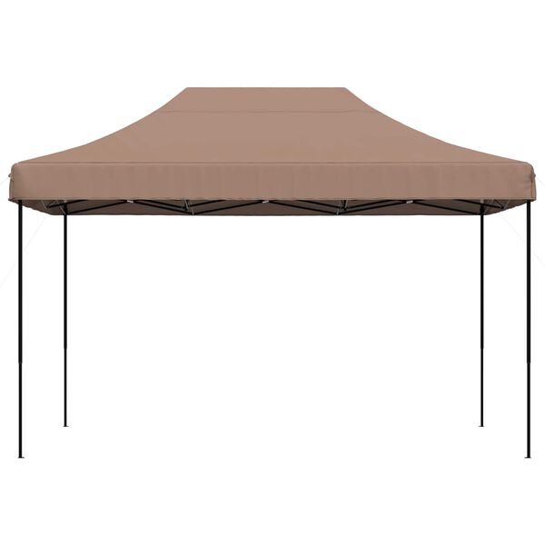 vidaXL Tente de f&ecirc;te Marron 279 x 410 x 315 cm Tissu Oxford