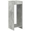 vidaXL Support de Plante Gris b&eacute;ton 30 x 30 x 80 cm Bois d'ing&eacute;nierie