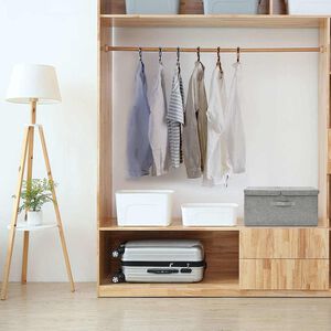 vidaXL Bo&icirc;tes de rangement Tissu intiss&eacute; Gris