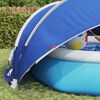 vidaXL D&ocirc;me de piscine Vert 472 x 460 x 229 cm