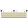 vidaXL T&ecirc;te de lit suspendue Montage mural Simili cuir