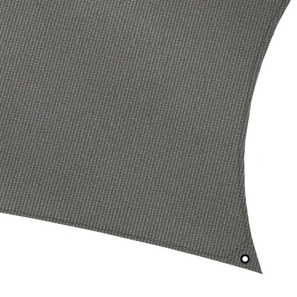 Mestic Auvent d'ombrage avec LED 2,5x4 m Anthracite