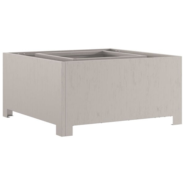 vidaXL Braise Marron 60 x 60 x 30 cm Acier