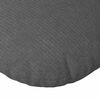vidaXL Coussins de si&egrave;ge 2 pcs Gris fonc&eacute; &Oslash; 30 cm