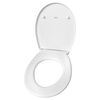 CORNAT Si&egrave;ge de toilette avec fermeture en douceur PREMIUM 2 blanc