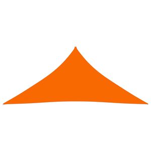 vidaXL Voile de parasol tissu oxford triangulaire 3,6x3,6x3,6 m orange