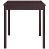 vidaXL Ensemble de salle &agrave; manger 7 pcs Pin&egrave;de Marron fonc&eacute;