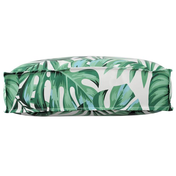 vidaXL Coussin Feuille Motif feuille 50 x 40 x 12 cm Tissu Oxford